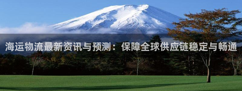 ,优游国际注册链接入口：海运物流最新