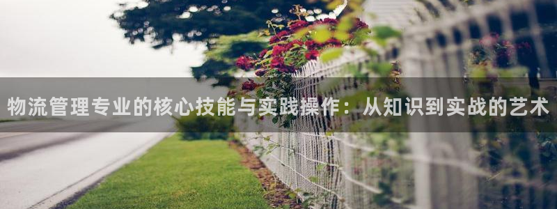 ,优游国际起来的符号：物流管理专业的